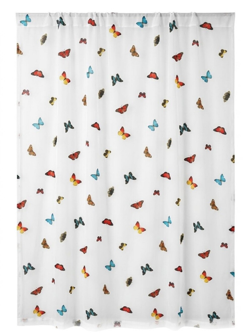 Butterfly Sheer Window Curtain Panels